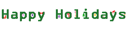 Happy Holidays
